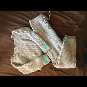 Knit lounge set